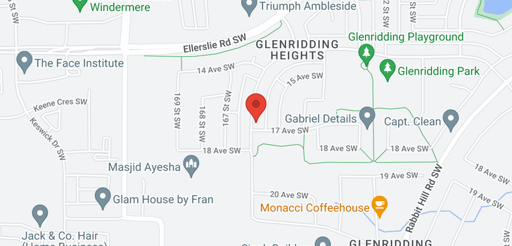 map of 2451 GLENRIDDING BV SW